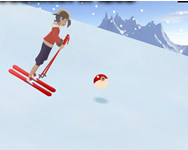 Ethan Pokemon skiing jtk